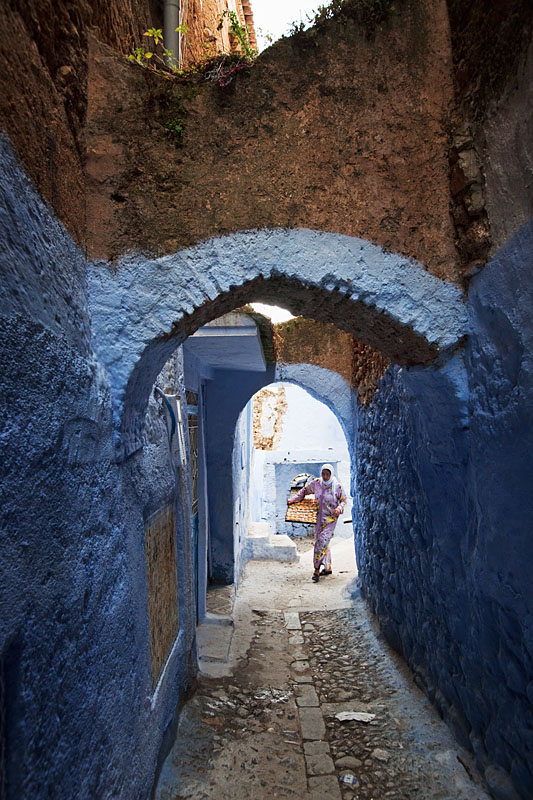  Alley in Chefchaouen   Chaouen   Morocco